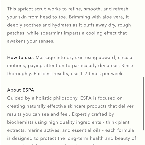 ESPA Exfoliating Body Polish - Picture 2 of 2